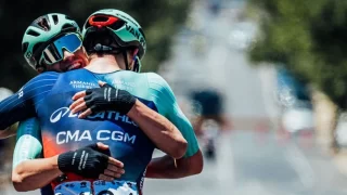 Tobias Lund Andresen (Decathlon CMA CGM Team) vant dagens etappe av Santos Tour Down Under